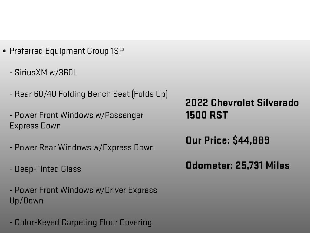 Certified 2022 Chevrolet Silverado 1500 RST AWD/4WD image 6