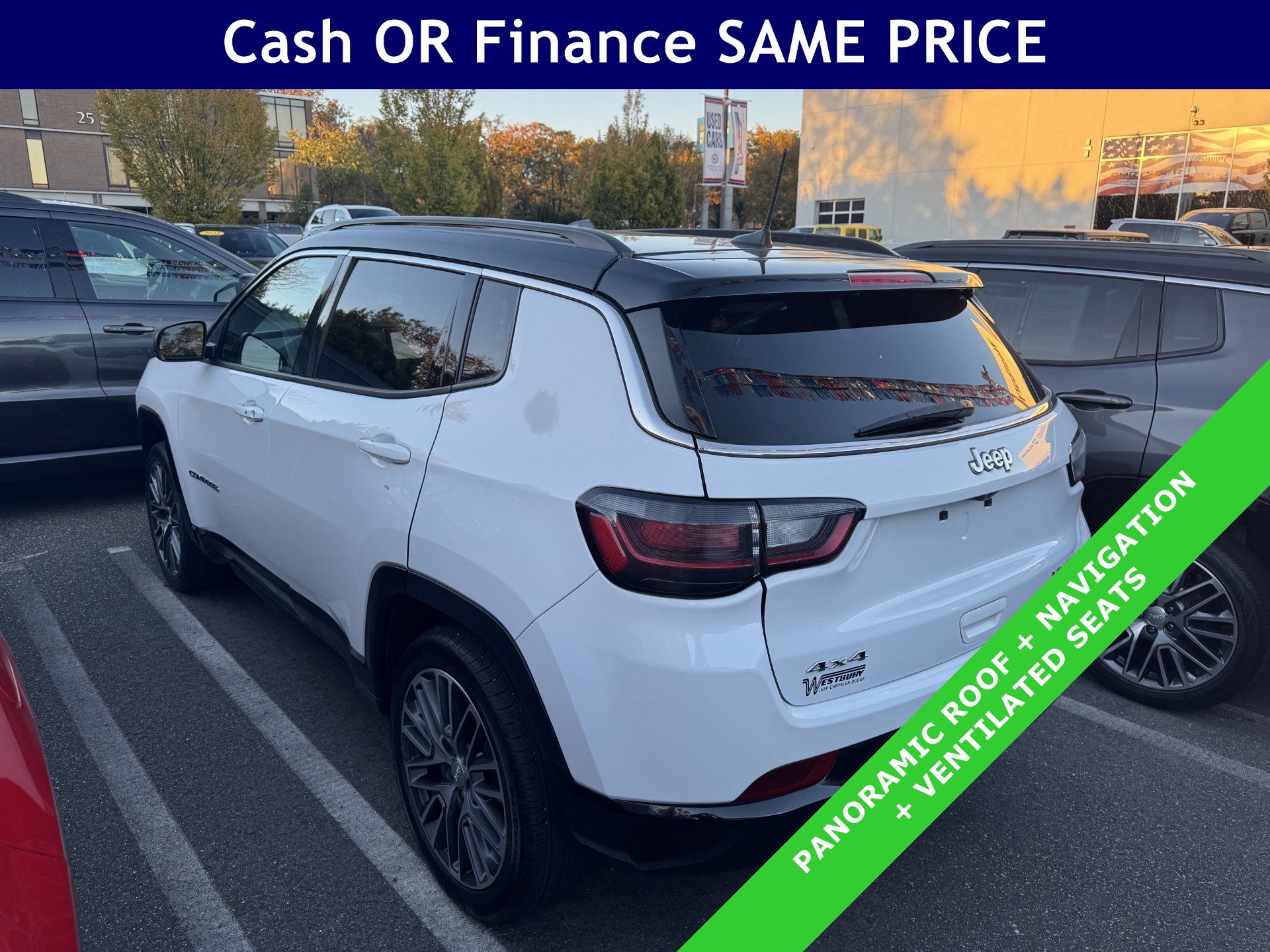 Certified 2023 Jeep Compass Limited w/ Elite Group AWD/4WD image 11