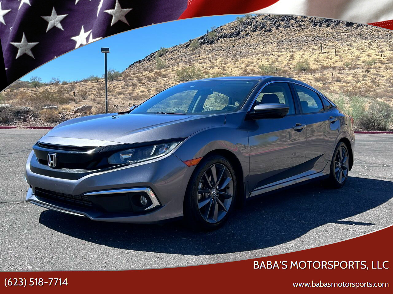 Used 2020 Honda Civic EX image 1