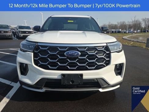 Used 2025 Ford Explorer Platinum w/ LUX Leather Package AWD/4WD image 4
