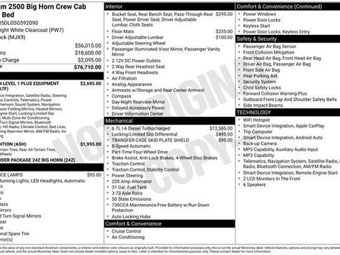 Used 2025 RAM 2500 Big Horn AWD/4WD image 2