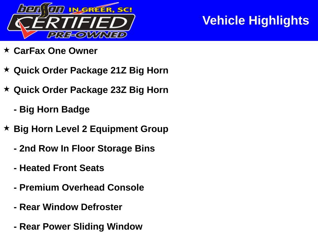 Certified 2025 RAM 1500 Big Horn AWD/4WD image 2