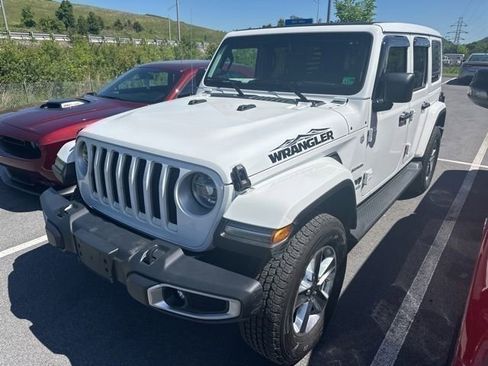 Used 2021 Jeep Wrangler Unlimited Sahara AWD/4WD image 10