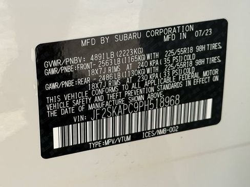 Certified 2023 Subaru Forester Limited w/ Popular Package #2 AWD/4WD image 32