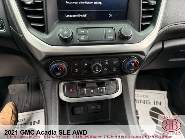 Used 2021 GMC Acadia SLE w/ Driver Convenience Package AWD/4WD image 20