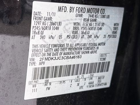Used 2012 Ford Edge SEL image 19