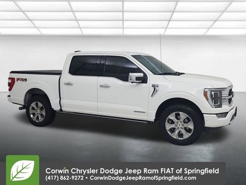 Used 2021 Ford F150 Platinum w/ Equipment Group 701A High image 1