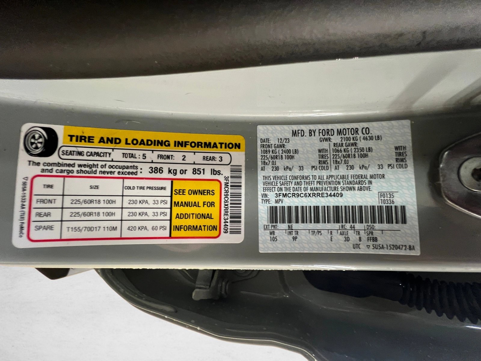 Used 2024 Ford Bronco Sport Outer Banks AWD/4WD image 13