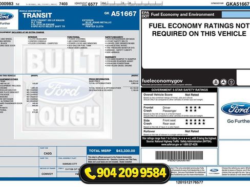 Used 2016 Ford Transit 350 XLT RWD image 4