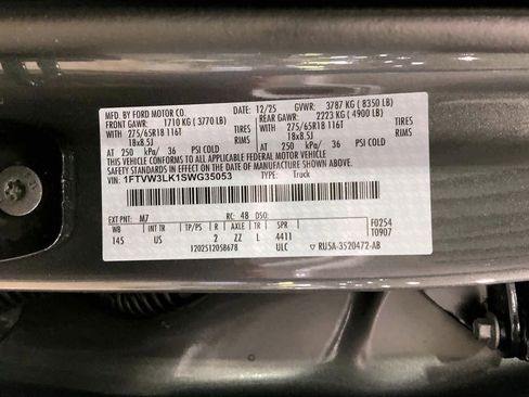 New 2025 Ford F150 Lightning XLT AWD/4WD image 16