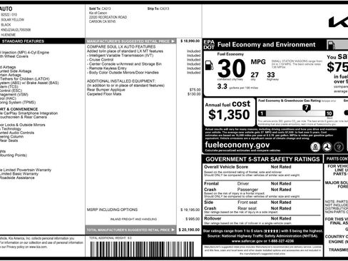 Used 2020 Kia Soul LX image 45