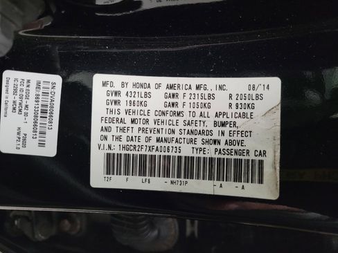 Used 2015 Honda Accord EX image 33