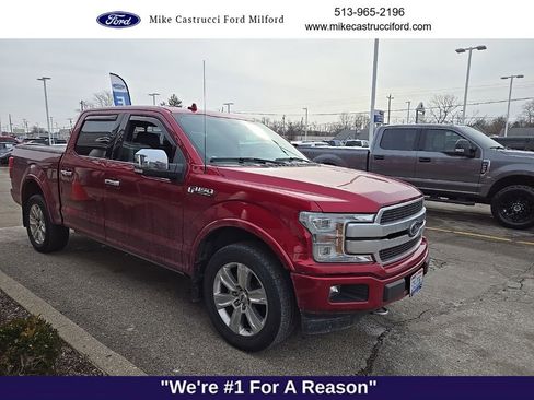 Used 2019 Ford F150 Platinum w/ Equipment Group 701A Luxury image 2