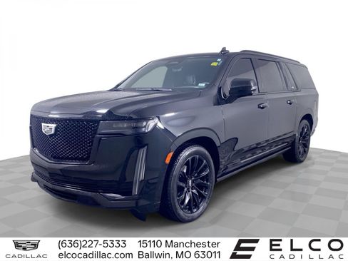 Used 2021 Cadillac Escalade ESV Sport w/ Driver Assist Tech Package AWD/4WD image 1