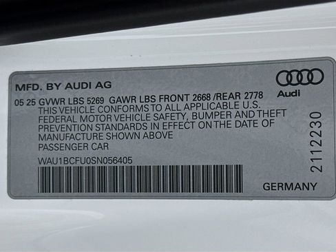 Used 2025 Audi A5 2.0T Premium w/ Convenience Package AWD/4WD image 36