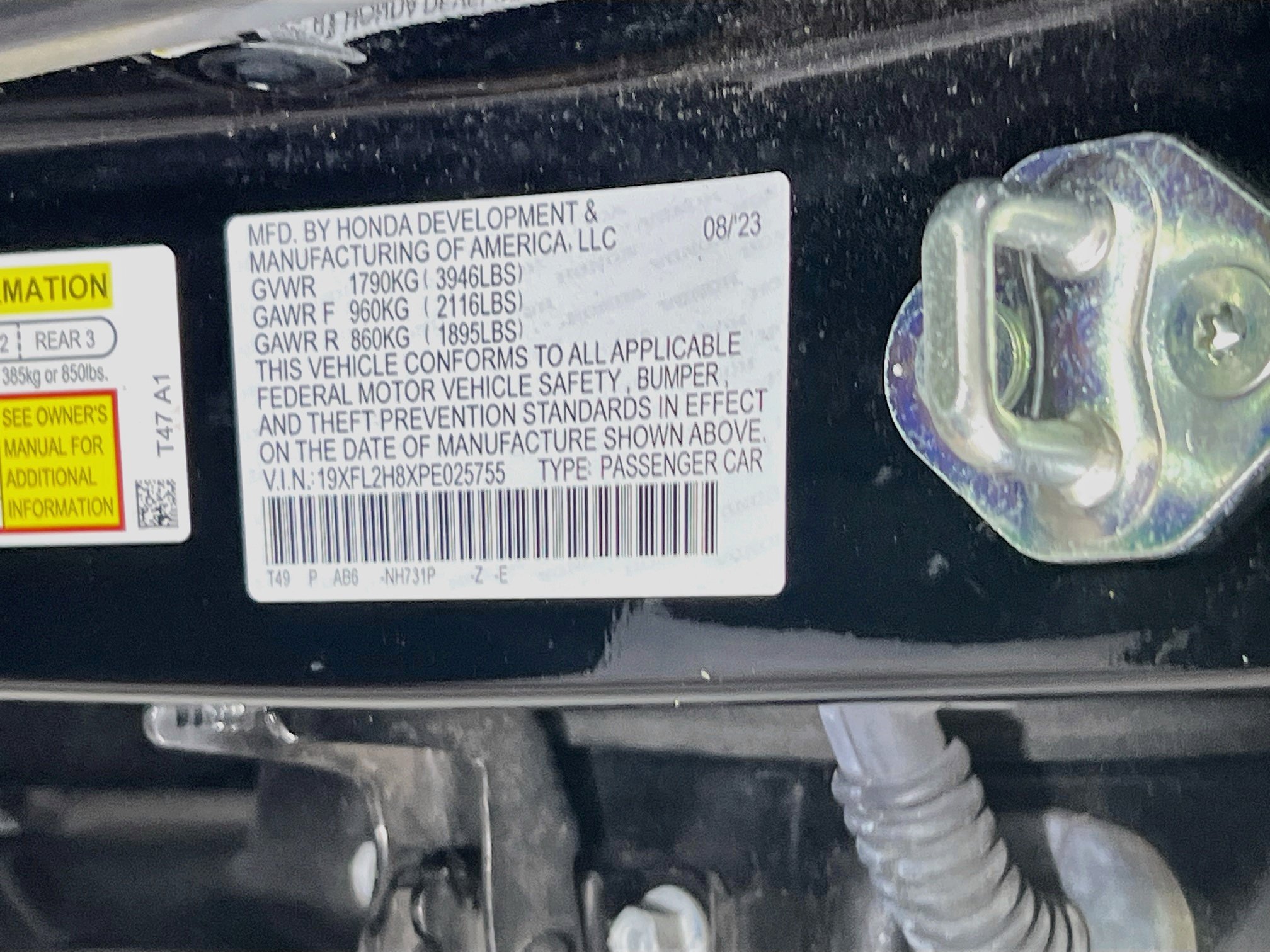 Used 2023 Honda Civic Sport image 29