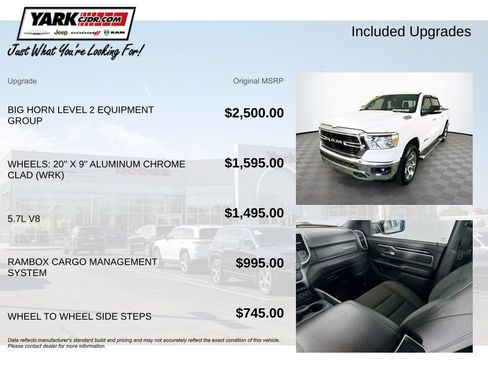 Used 2020 RAM 1500 Big Horn AWD/4WD image 5