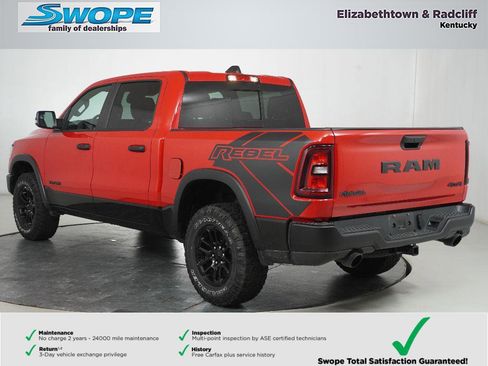 Certified 2025 RAM 1500 Rebel w/ Rebel Level 1 Equipment Group image 4