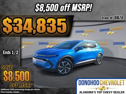 New 2026 Chevrolet Equinox EV LT image 1