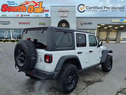 Certified 2025 Jeep Wrangler Unlimited Sport S 4xe AWD/4WD image 3