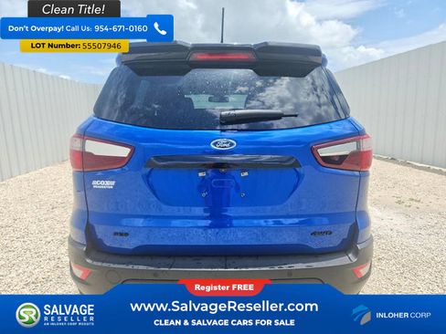 Used 2021 Ford EcoSport SES w/ Interior Protection Package AWD/4WD image 8