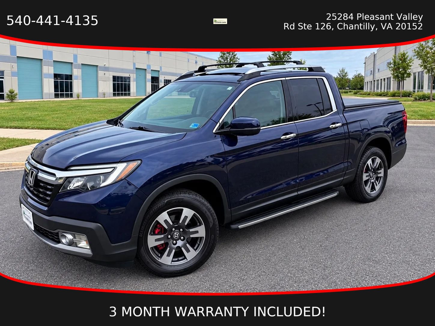 Used 2017 Honda Ridgeline RTL-E image 1