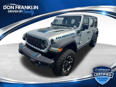 Used 2024 Jeep Wrangler Unlimited Rubicon 4xe AWD/4WD image 1