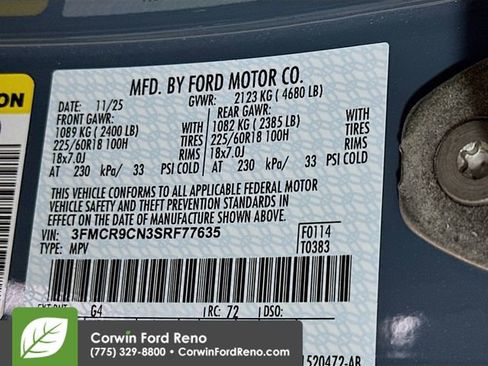 New 2025 Ford Bronco Sport Outer Banks w/ Outer Banks Tech Package+ image 33