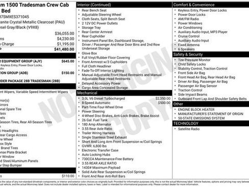 Used 2014 RAM 1500 Tradesman w/ Popular Equipment Group image 2