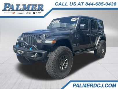 Used 2022 Jeep Wrangler Unlimited Rubicon 4xe w/ Steel Bumper Group