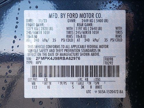 Used 2024 Ford Edge SEL w/ Convenience Package image 63