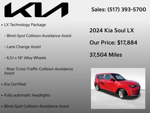 Used 2024 Kia Soul LX w/ Option Group 015 image 5