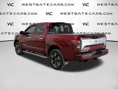 Used 2021 Nissan Titan Platinum Reserve w/ Off Road Protection Package AWD/4WD image 46