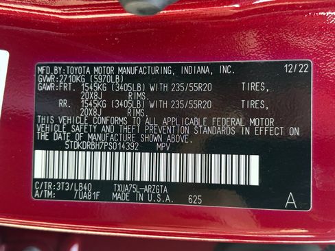 Used 2023 Toyota Highlander Limited AWD/4WD image 34