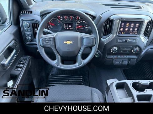 New 2026 Chevrolet Silverado 1500 Custom w/ Turbomax Blackout Package AWD/4WD image 13