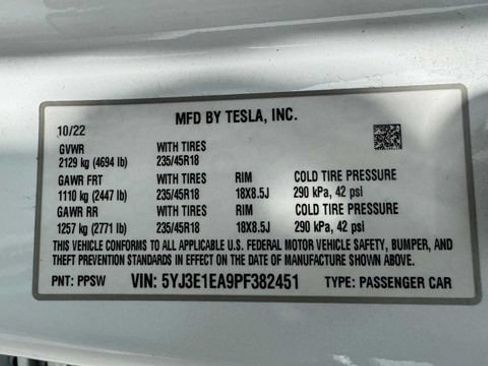 Used 2023 Tesla Model 3 Standard Range RWD image 33
