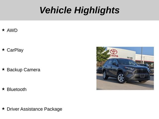 Used 2025 Toyota RAV4 LE AWD/4WD image 5
