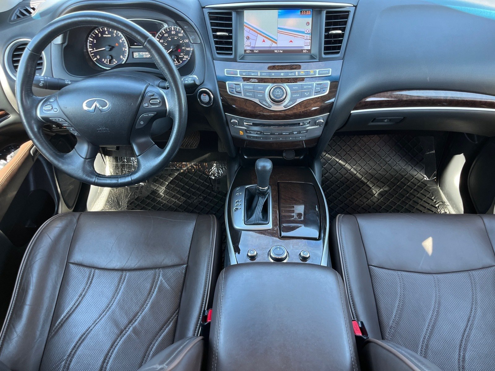 Used 2015 INFINITI QX60 Luxe w/ Deluxe Touring Package AWD/4WD image 12