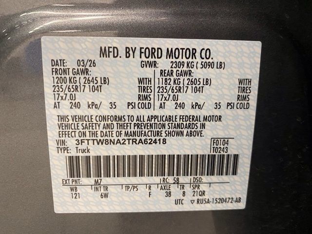 Used 2026 Ford Maverick Tremor AWD/4WD image 40