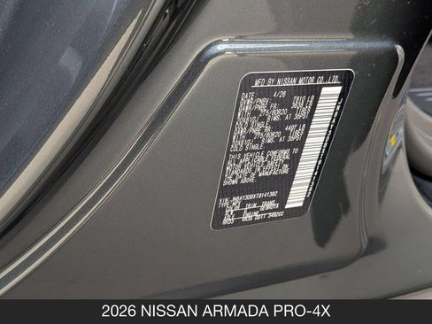 New 2026 Nissan Armada PRO-4X AWD/4WD image 24
