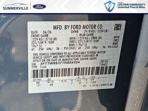 New 2026 Ford Maverick Lariat AWD/4WD image 36