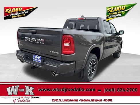 New 2026 RAM 1500 Laramie w/ Sport Appearance Package AWD/4WD image 4