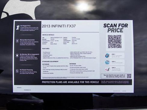 Used 2013 INFINITI FX37 AWD w/ Premium Pkg image 29