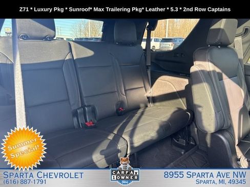 Used 2024 Chevrolet Tahoe Z71 w/ Luxury Package AWD/4WD image 25