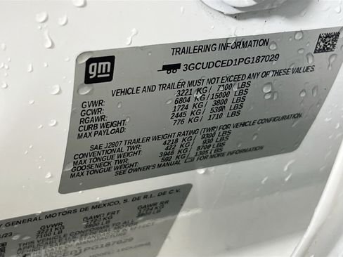 Used 2023 Chevrolet Silverado 1500 Custom Trail Boss w/ LPO, Dark Essentials Package image 29