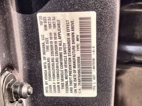 Used 2020 Honda CR-V Touring image 22