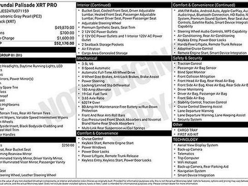 New 2026 Hyundai Palisade XRT Pro image 7