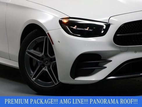 Used 2023 Mercedes-Benz E 350 4MATIC Sedan image 3