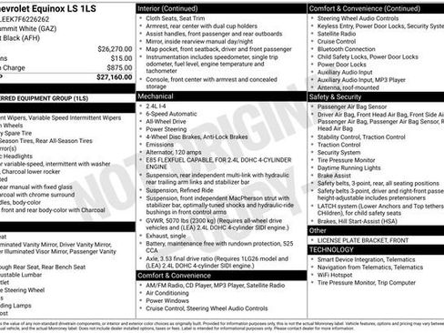 Used 2015 Chevrolet Equinox LS image 5