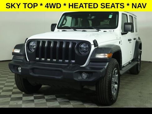 Used 2022 Jeep Wrangler Unlimited Sport w/ Sun And Sound Package AWD/4WD image 2